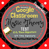 Music Theory Unit 4, Lesson 16: Unit Test Digital Resources